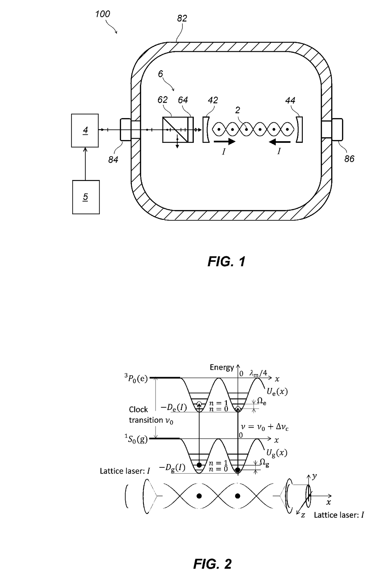 Optical lattice clock at operational magic frequency and method for operating the same