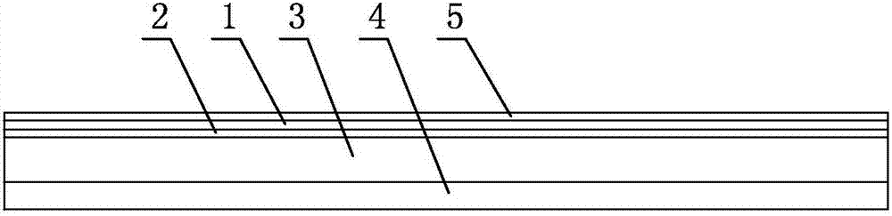 Wear-resistant aluminum foil adhesive tape and manufacturing method thereof