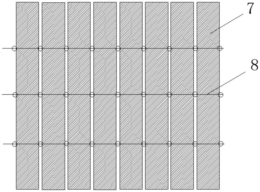 Construction method for ecological restoration of high and steep rock surface and ecological vertical bag used thereof