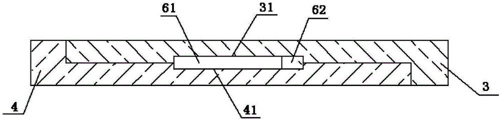 Combined type wind wheel blade and wind generating set comprising same