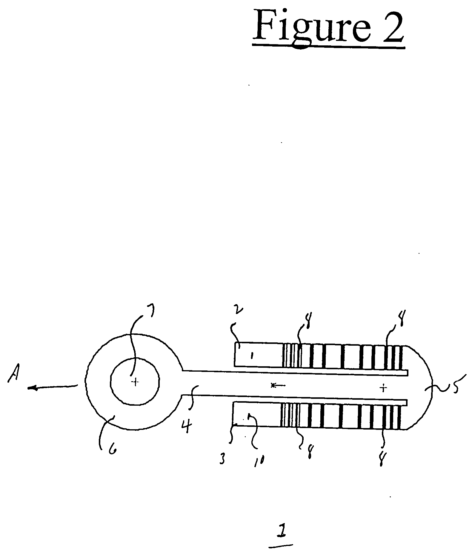 One-piece expanding plastic shim