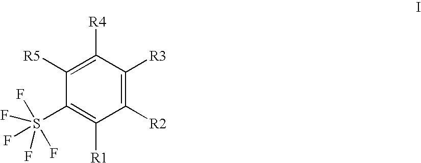 Ortho-substituted pentafluorosulfanylbenzenes, process for their preparation and their use as valuable synthetic intermediates