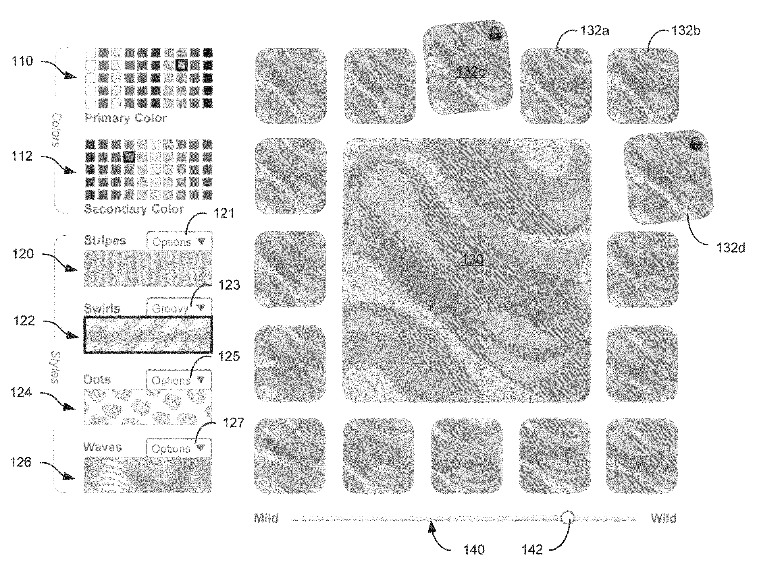 Method of operating a design generator for personalization of electronic devices