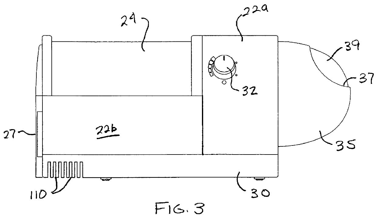 Method and apparatus for roasting coffee beans