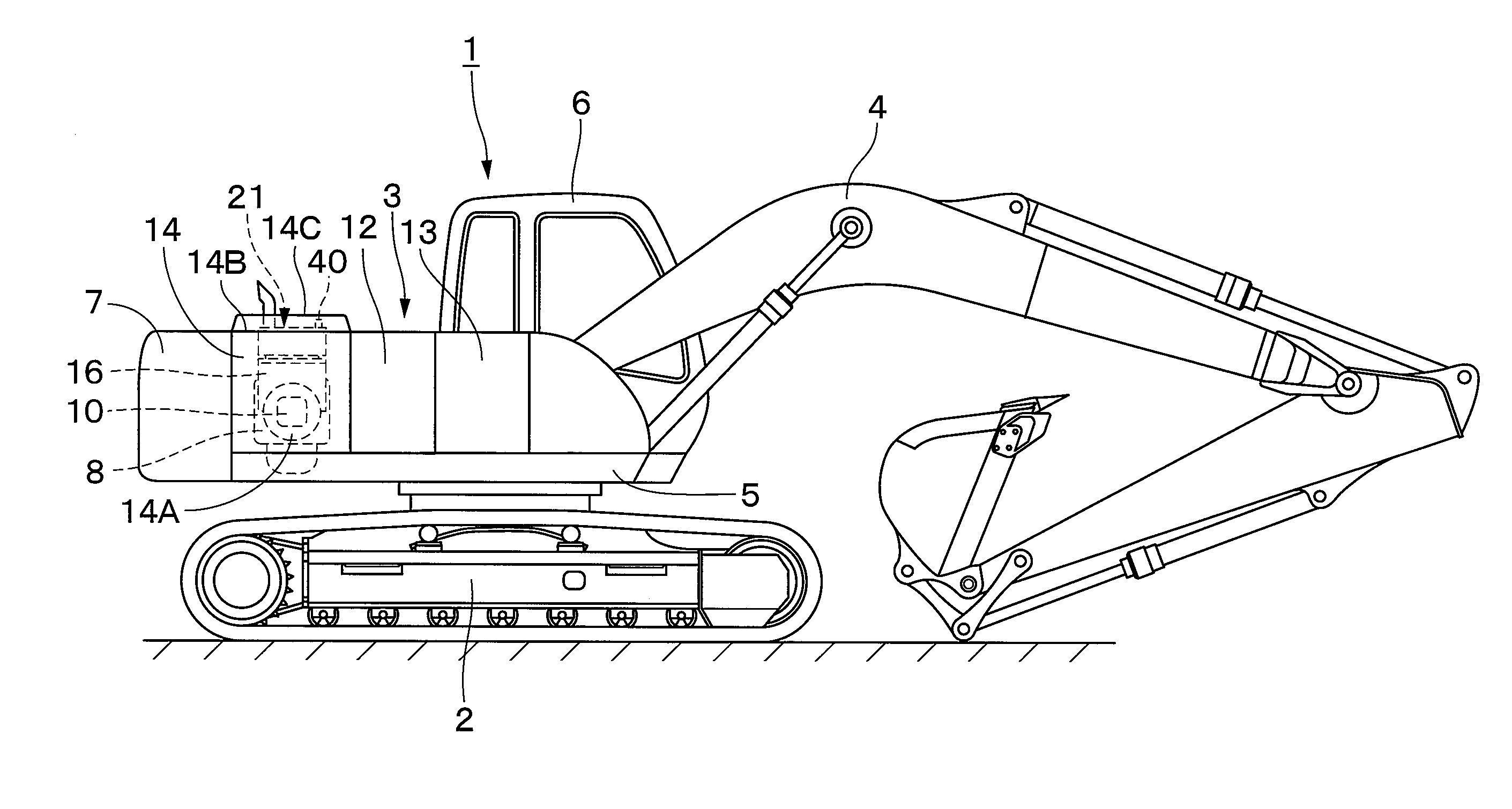 Exhaust gas purifying device