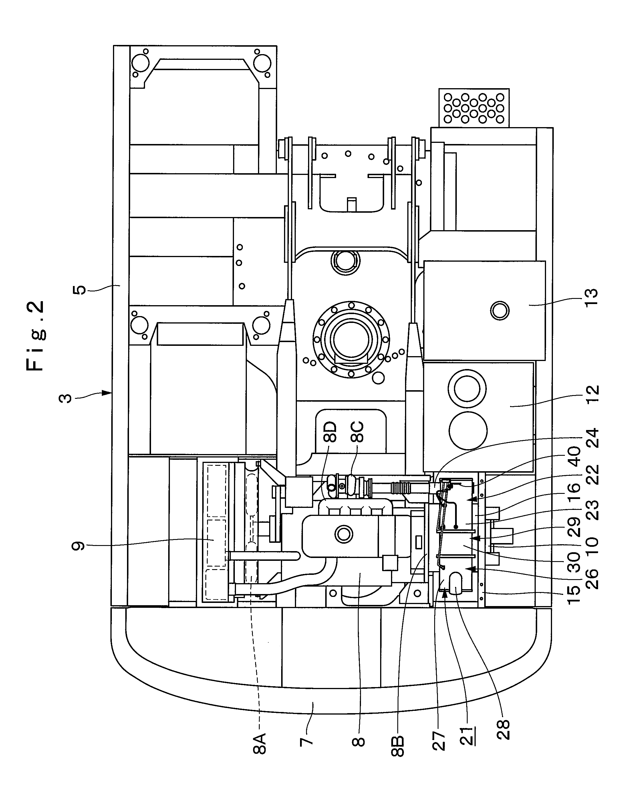 Exhaust gas purifying device