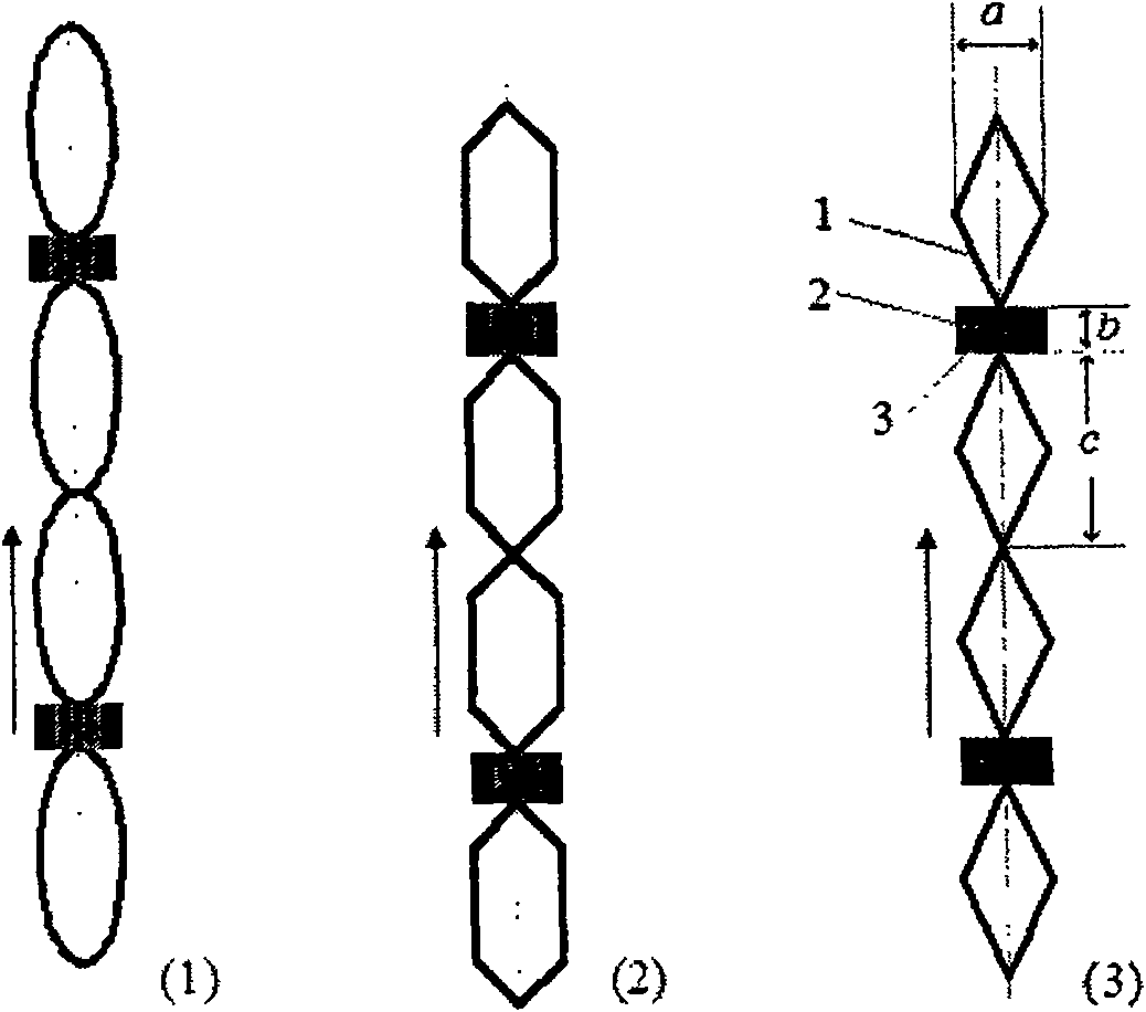 Diversion trench shaped catalyst orderly filling component in rectifying tower