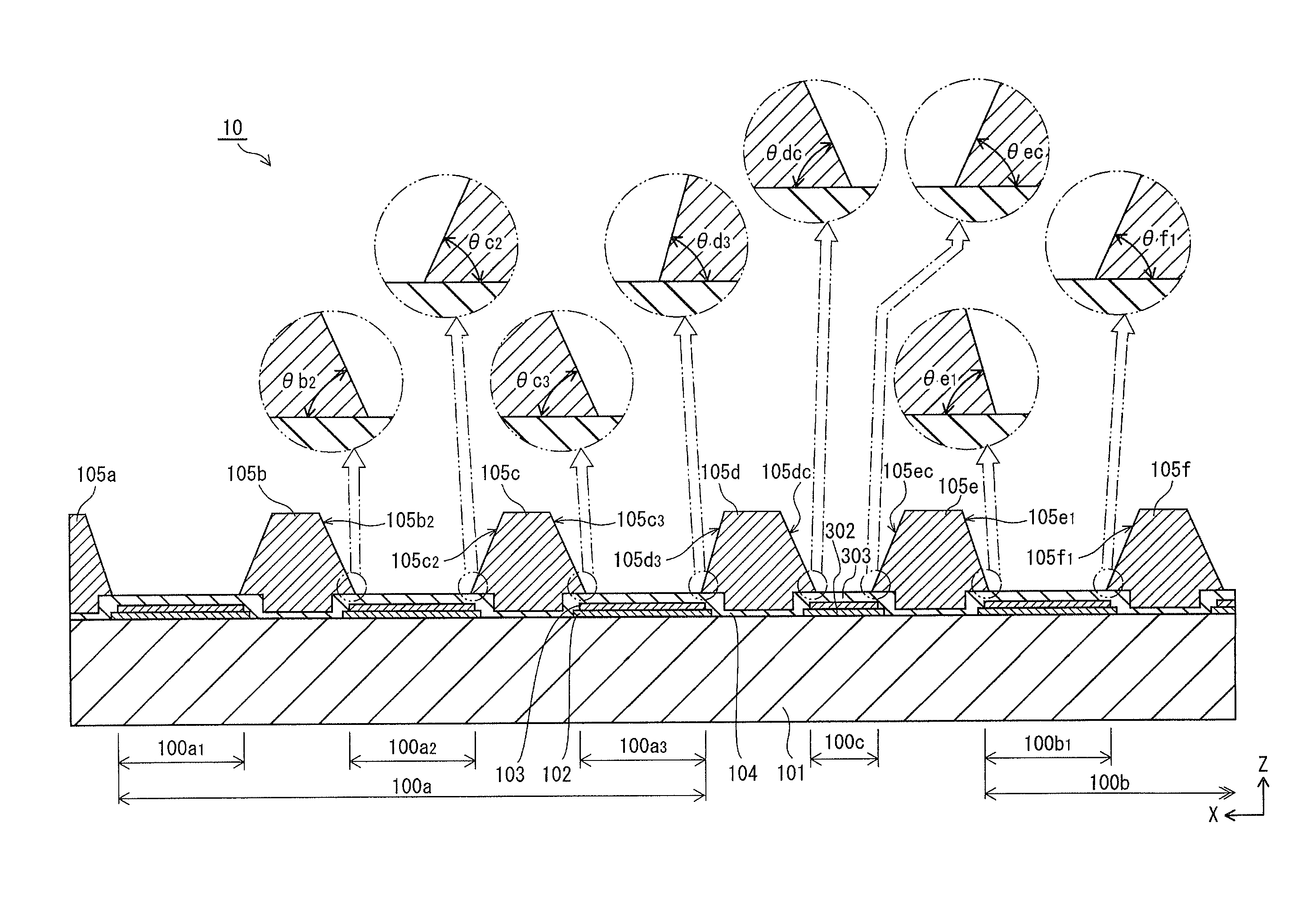 Organic light-emitting panel for controlling an organic light emitting layer thickness and organic display device