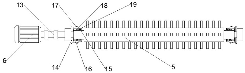 Environment-friendly mechanical platform cleaning device based on machine learning