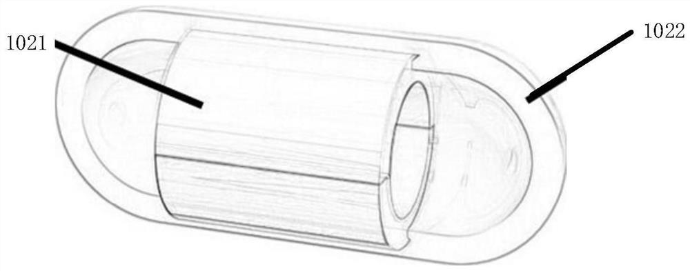 Trajectory tracking system and device of wireless capsule endoscope and medium