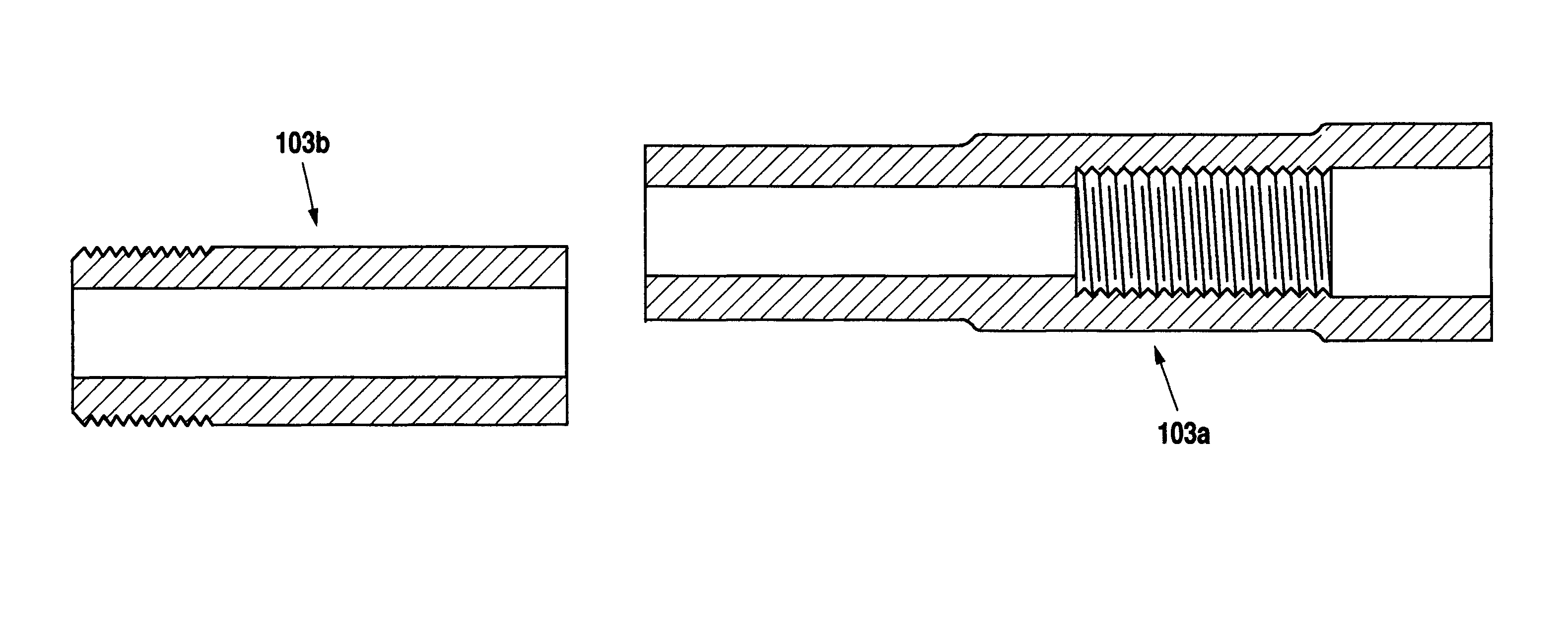 Submersible pump drop pipe and casing assembly connection and method of manufacture