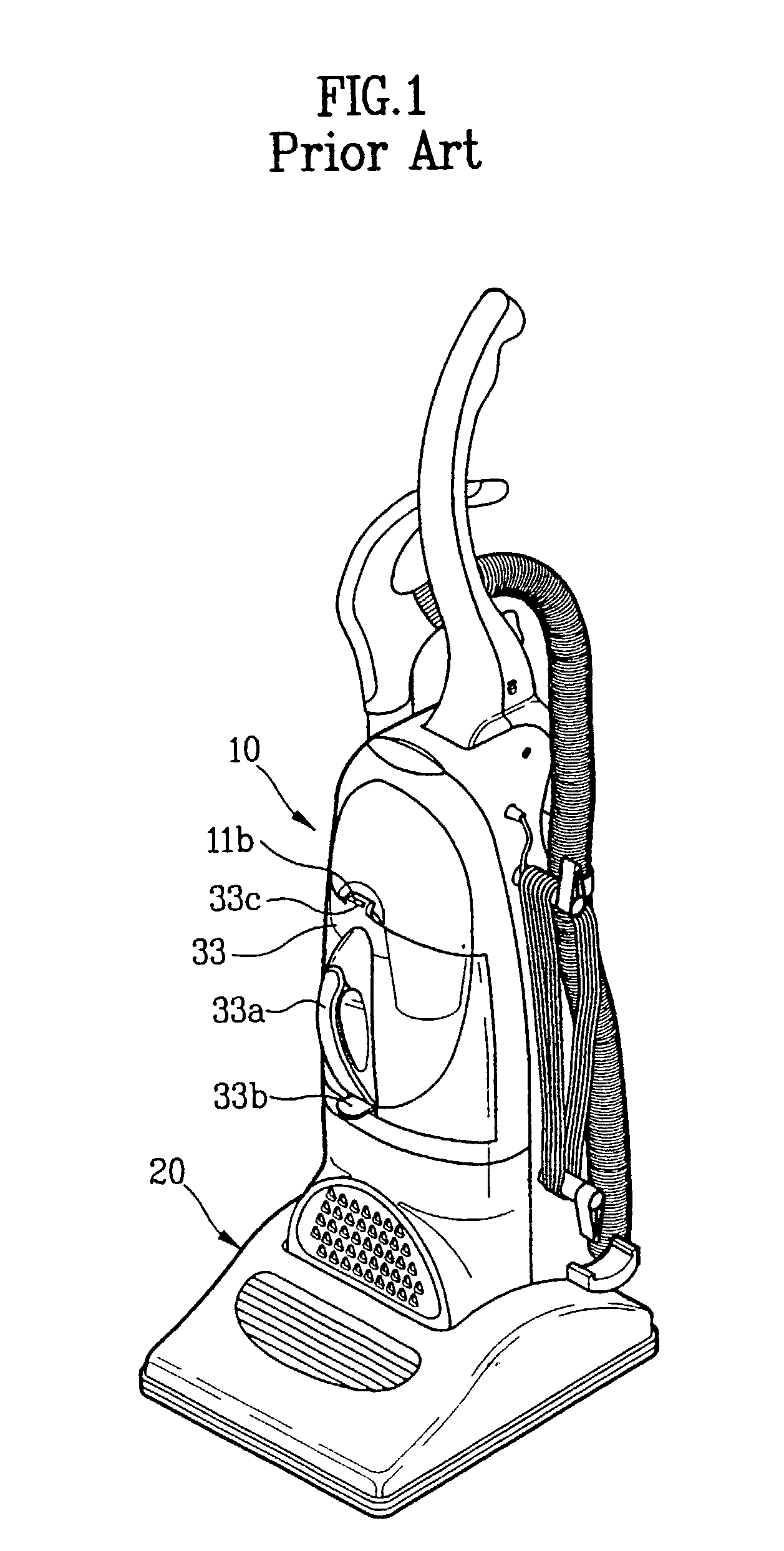 Union device for dust-box in cyclone type vacuum cleaner