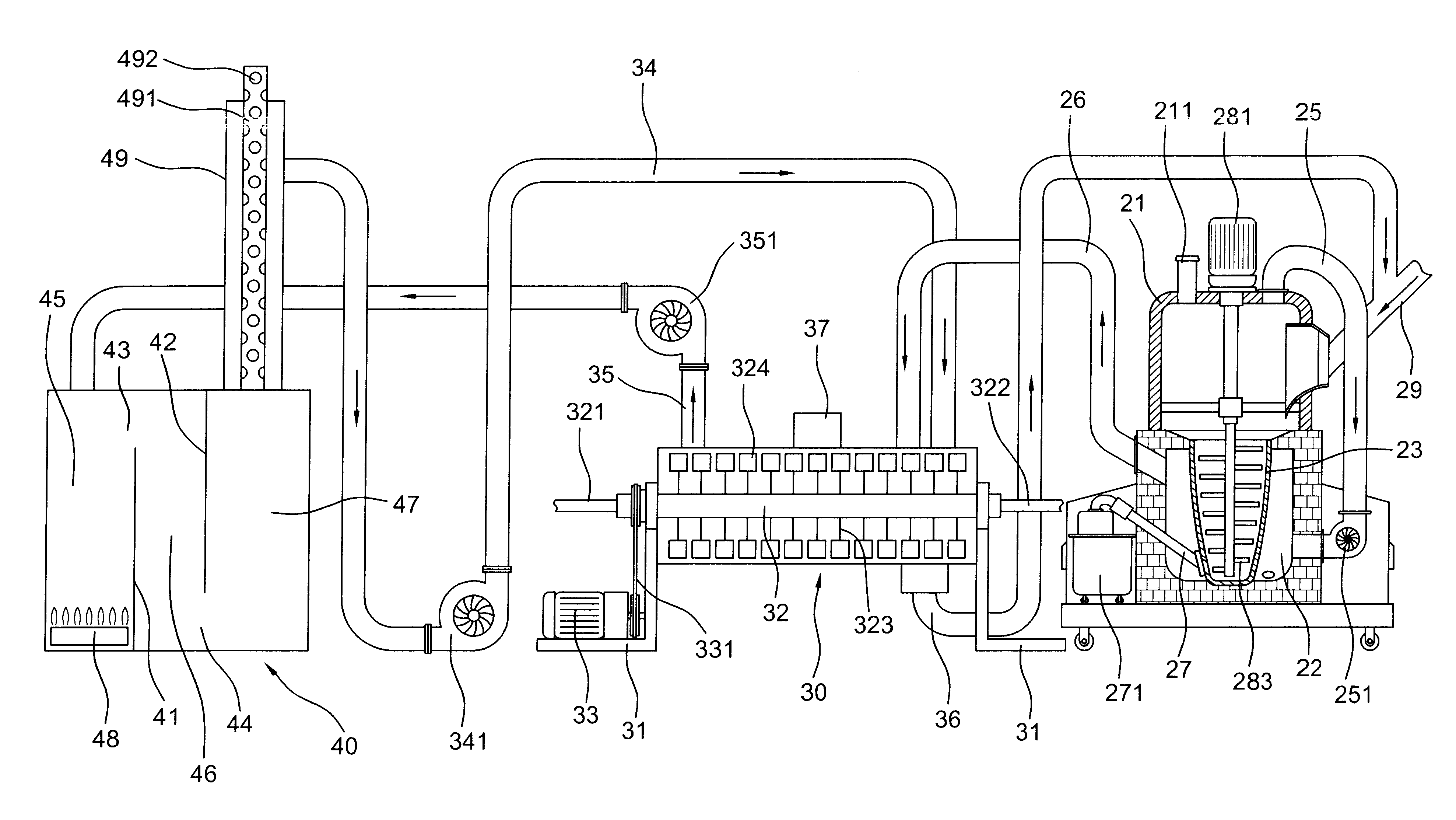 Miniature garbage incinerator