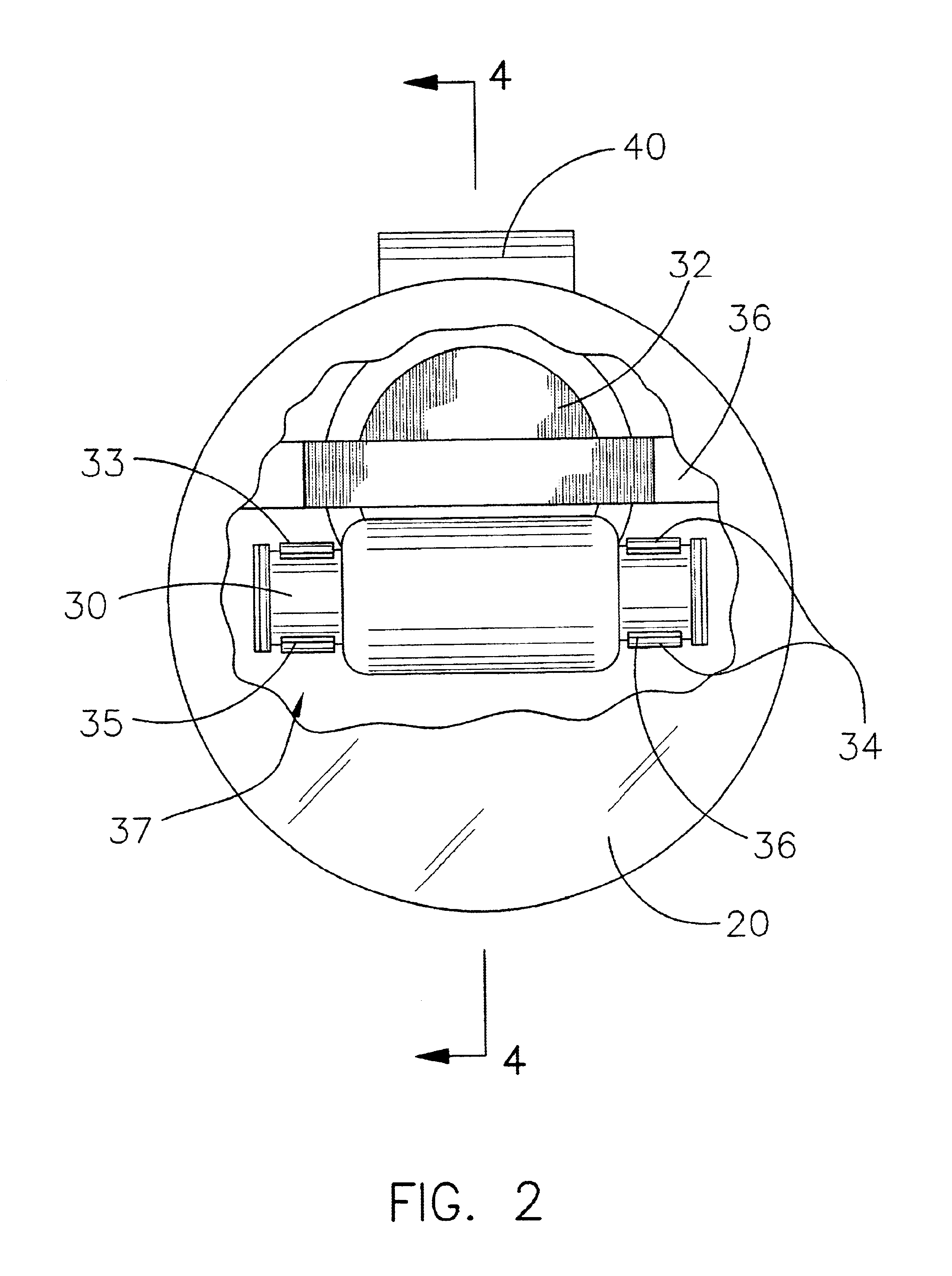 Rim illuminating device