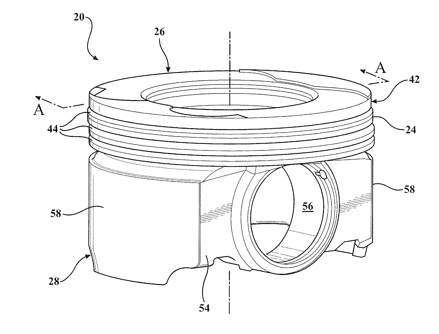 Hybrid induction welding process applied to piston manufacturing