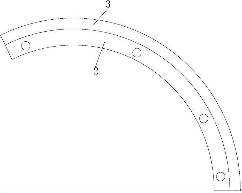 Automobile wheel diversion structure