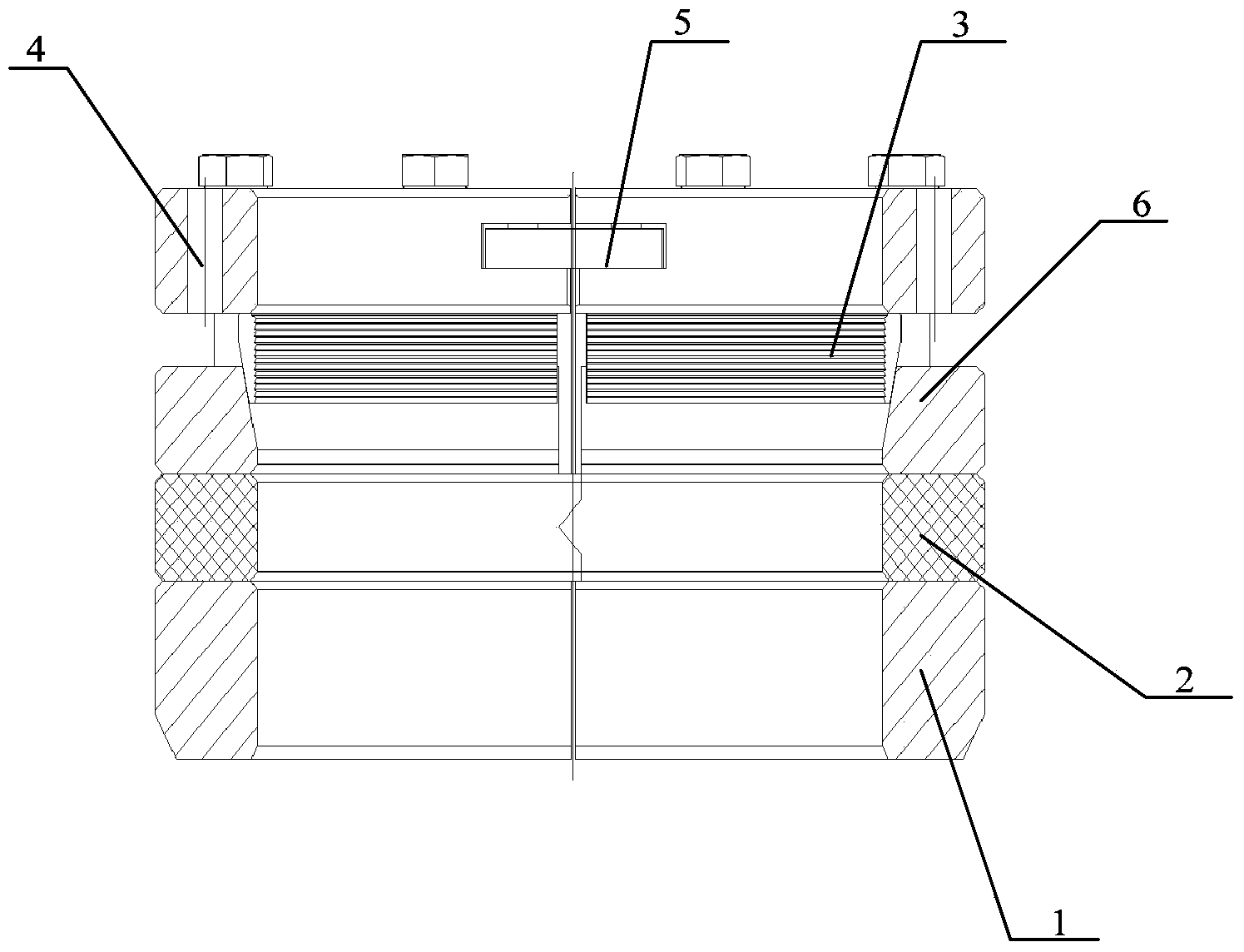 Wellhead wall-hook packer