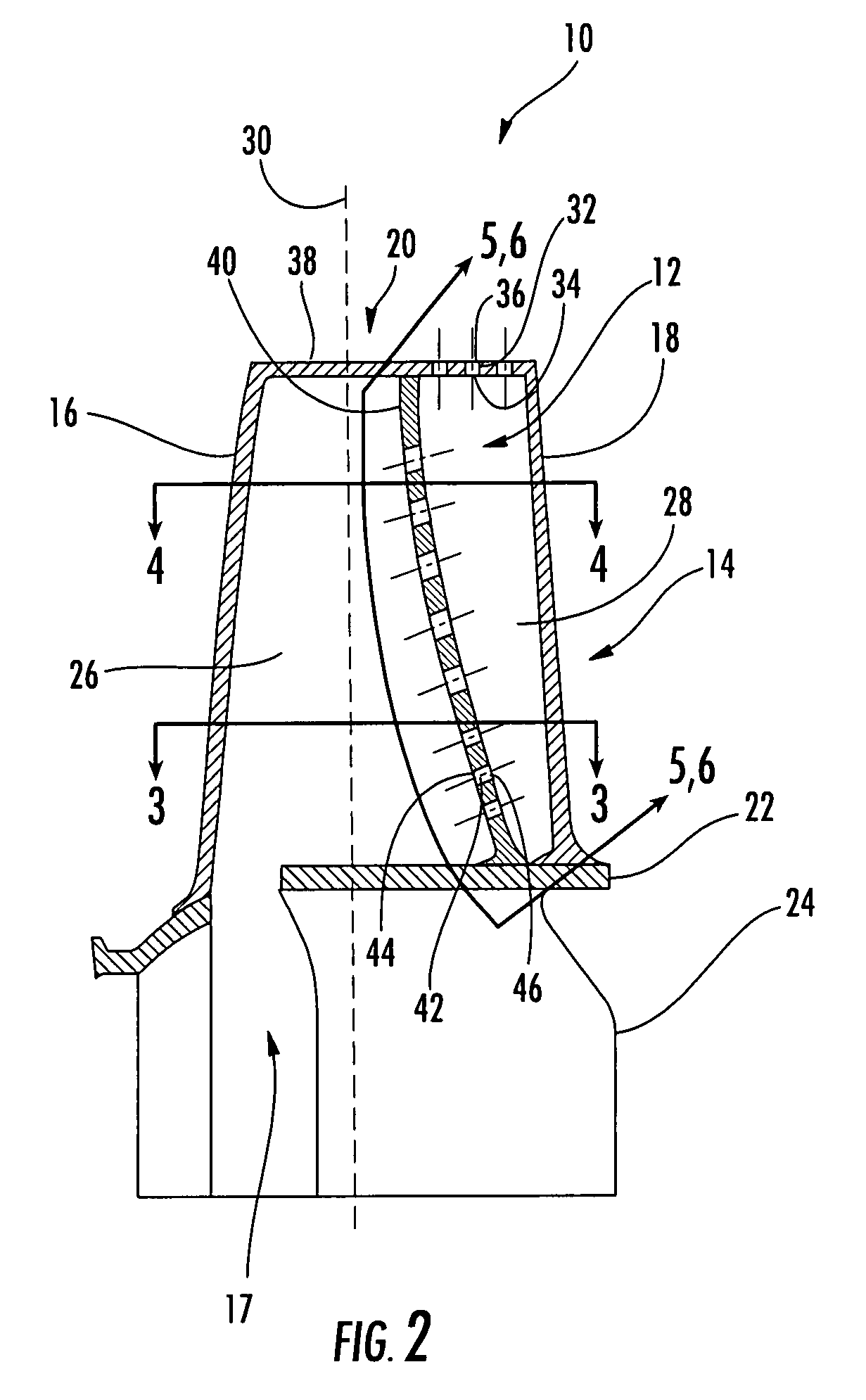 Intensively cooled trailing edge of thin airfoils for turbine engines