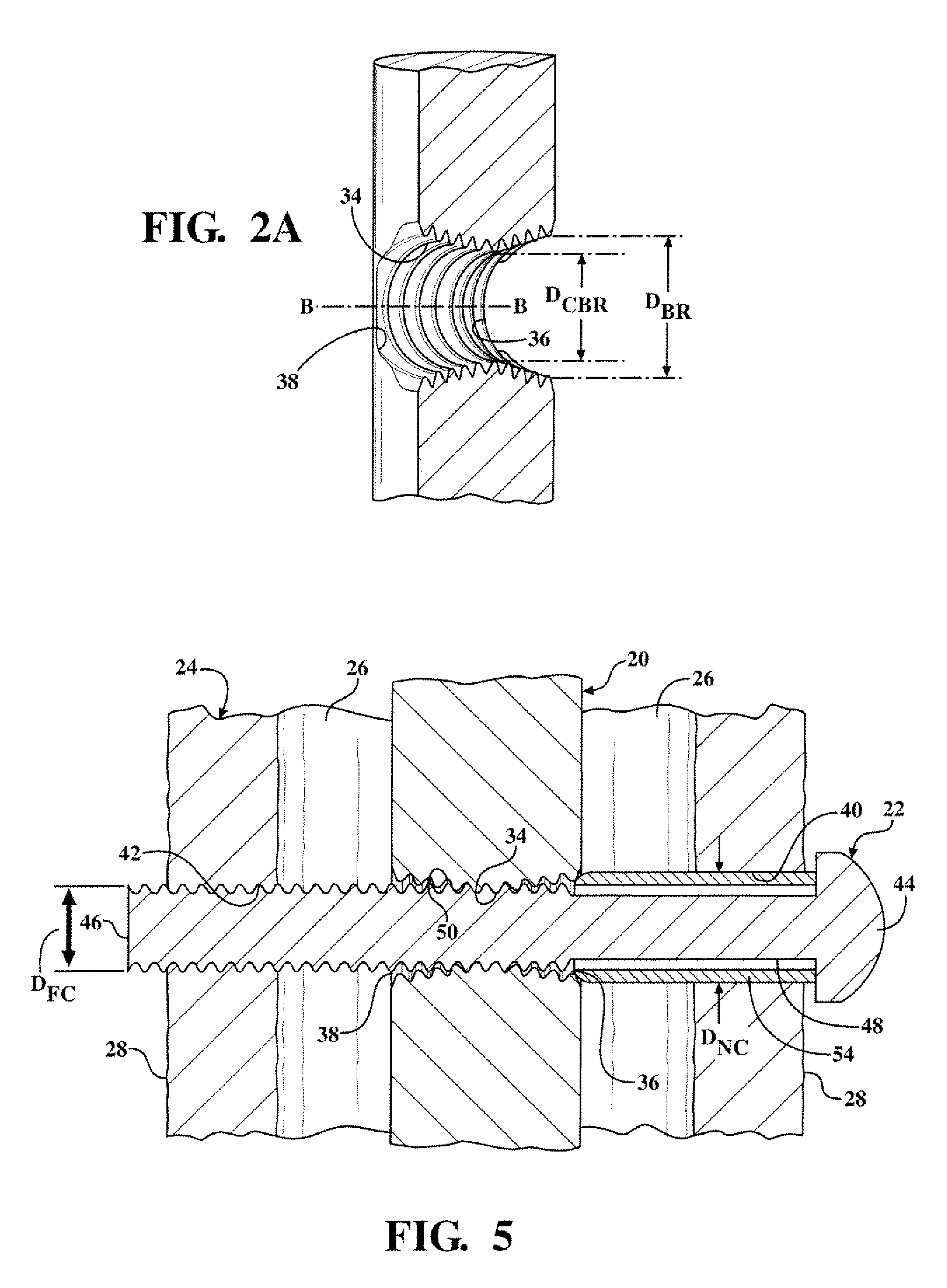 Easily implantable and stable nail-fastener for skeletal fixation and method