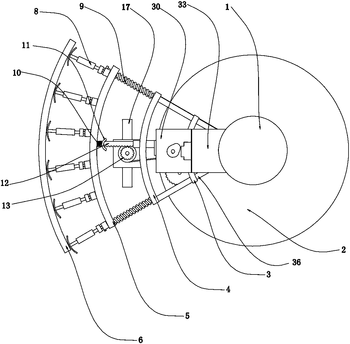 Bridge collision avoidance pre-warning equipment