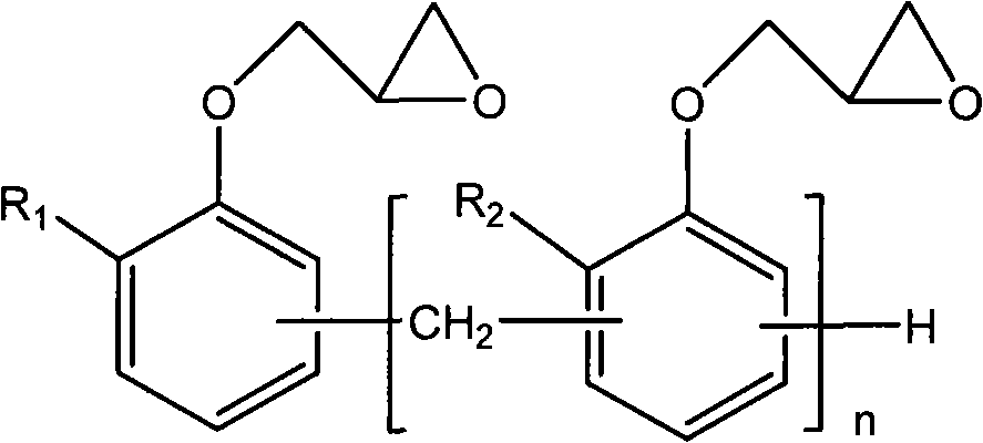 Epoxy resin composition and application thereof