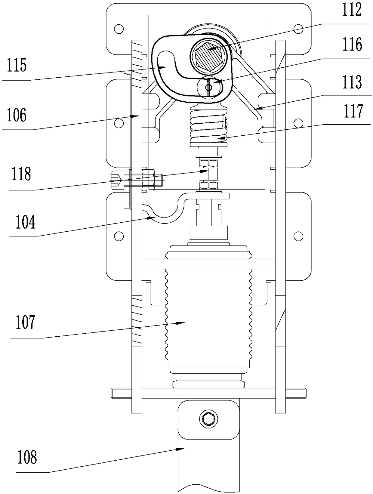 Grounding protection switch of transformer neutral point