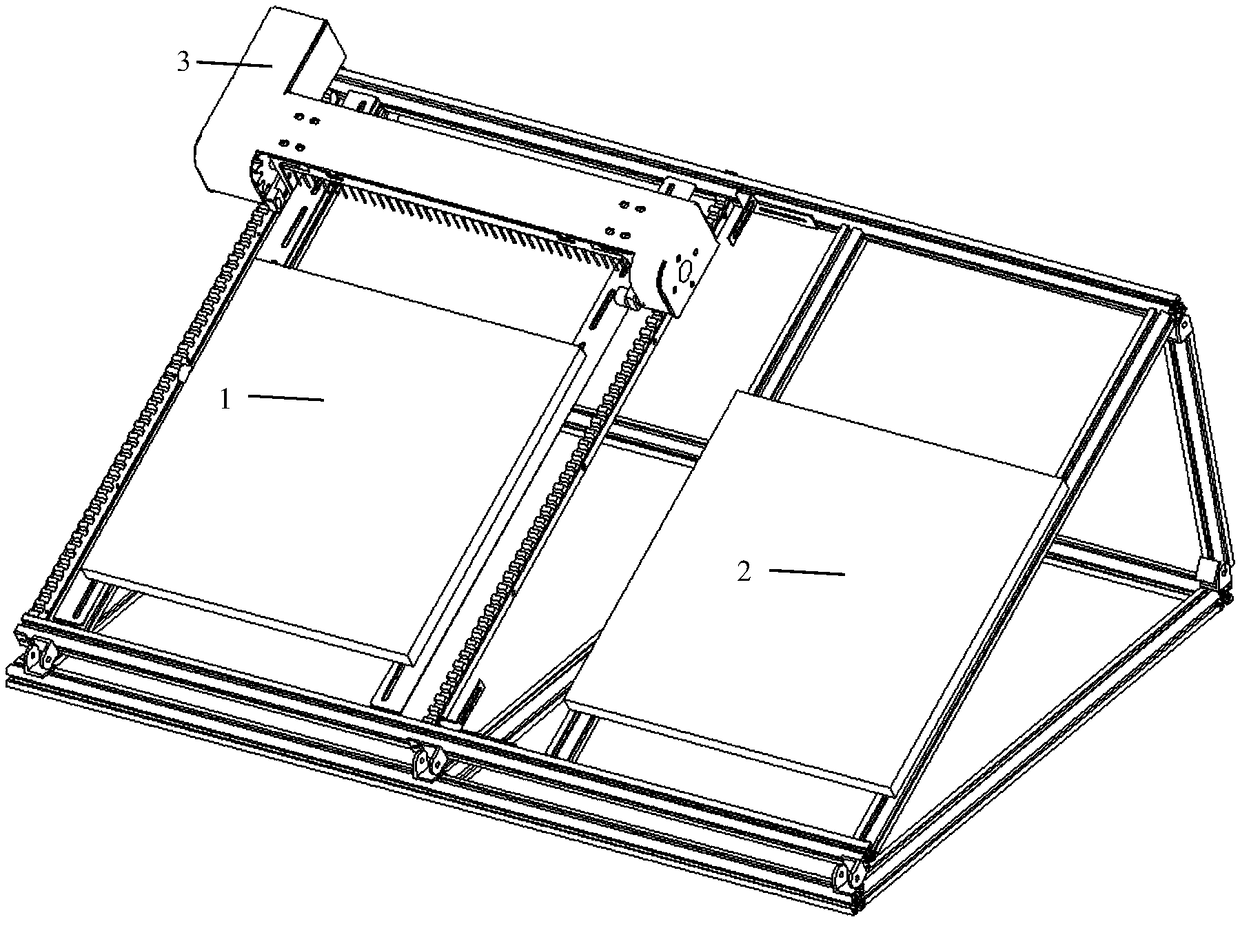 Solar power station environment detection system