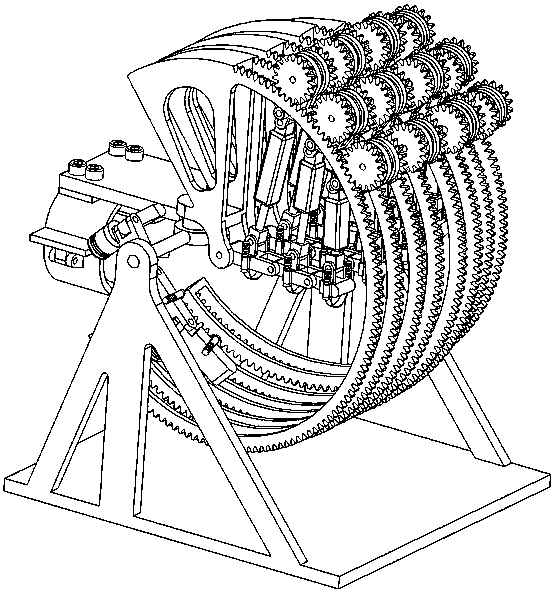 An exoskeleton training device for the rehabilitation of hands