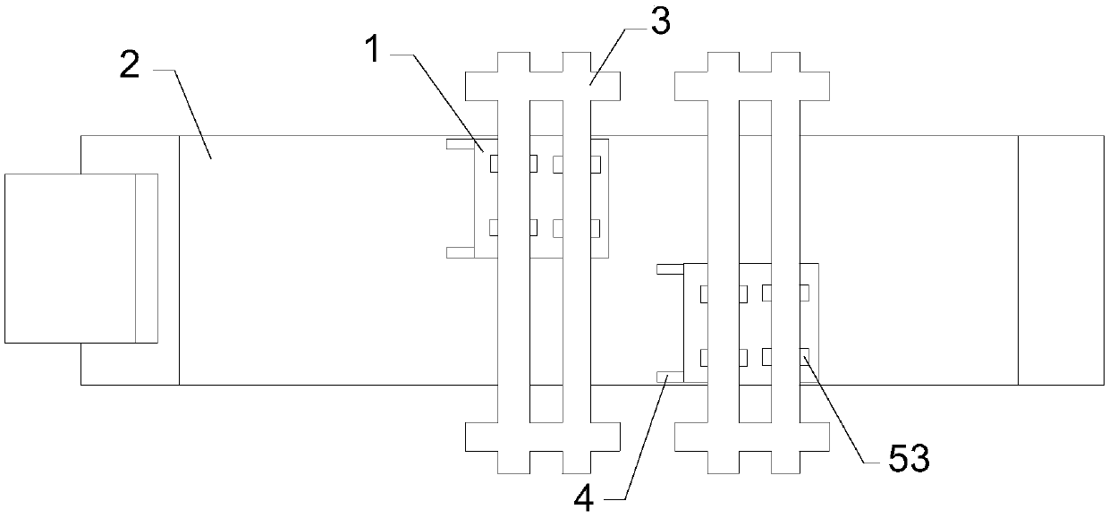 Equipment splicing printing method and printing device and production device of graphic and text anti-counterfeiting paper