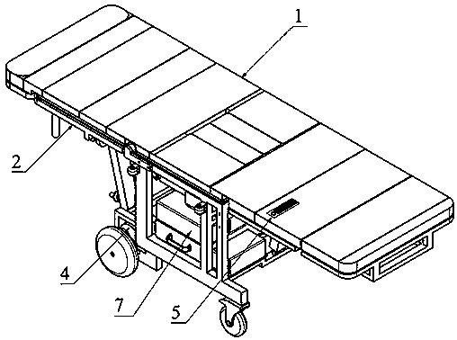 Intelligent wheelchair vehicle with nursing function