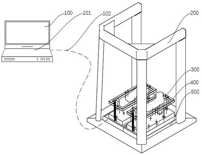 Four-direction two-dimensional ankle joint comprehensive reaction time measurement method and system