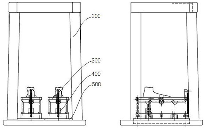 Four-direction two-dimensional ankle joint comprehensive reaction time measurement method and system