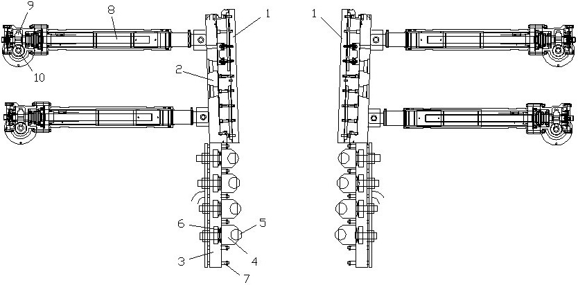 Method for preventing narrow surface of continuous casting sheet billet from bulging