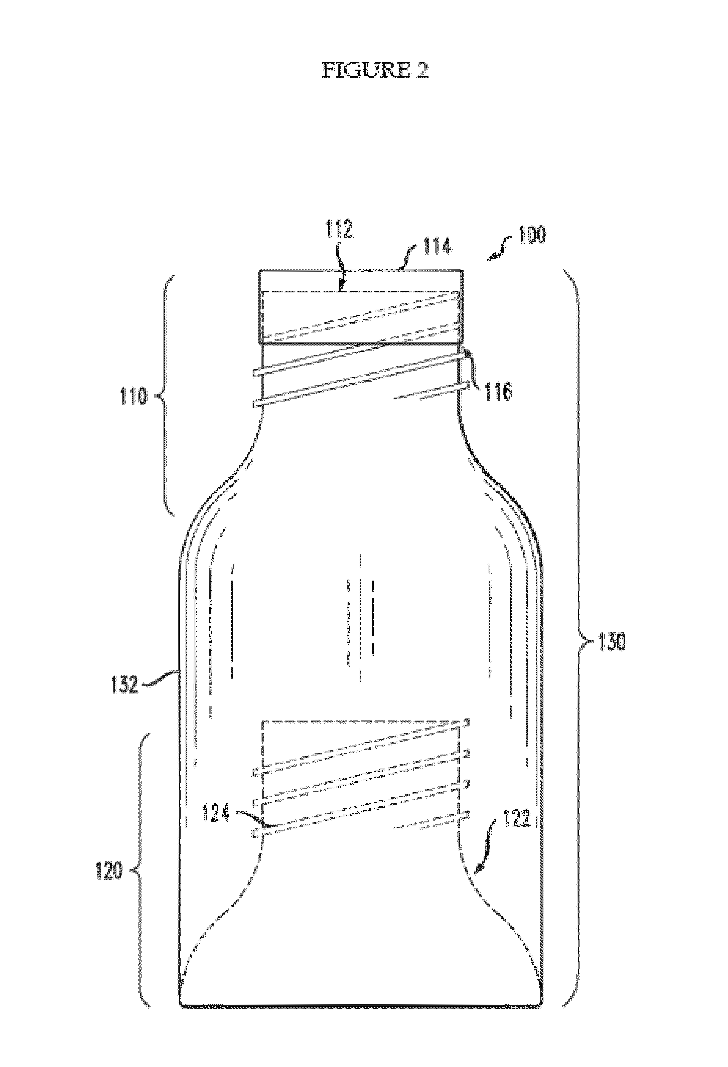 Nestable beverage containers and methods thereof