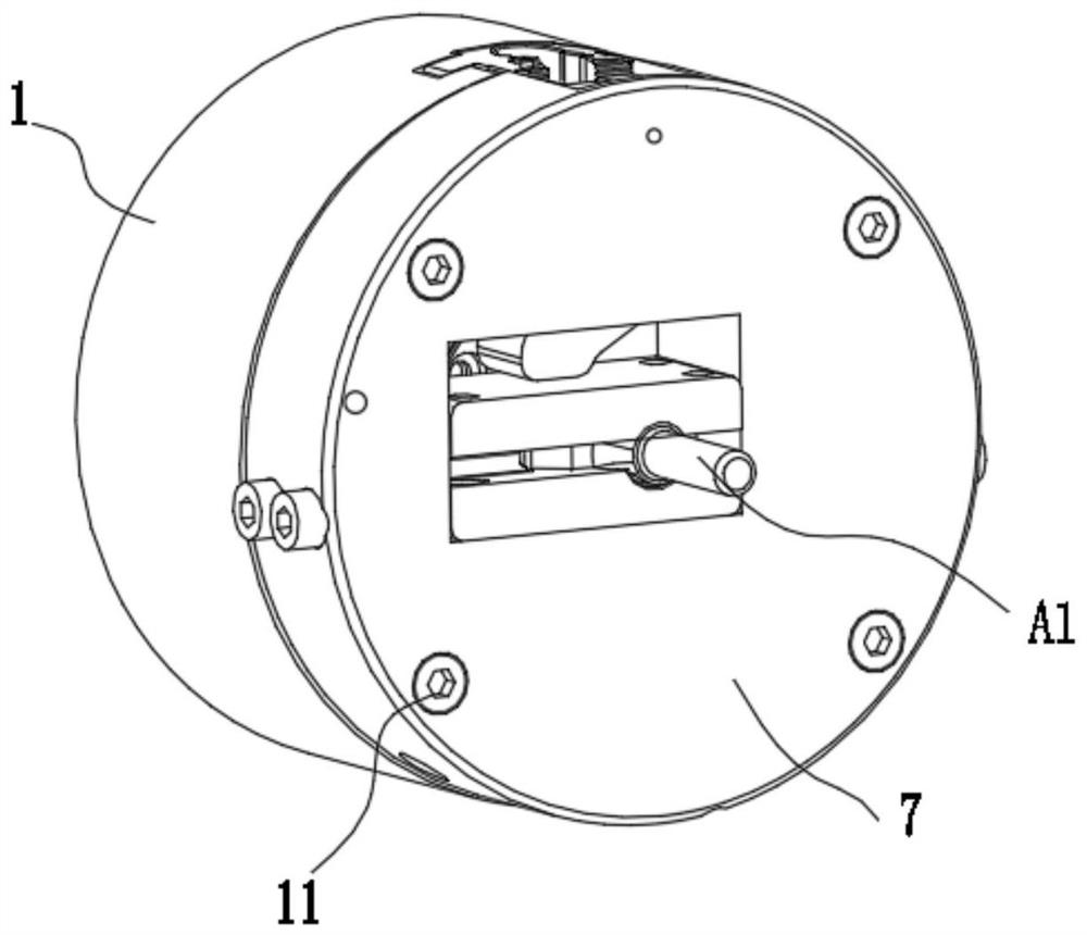 Semi-automatic hydraulic tool for special-shaped parts