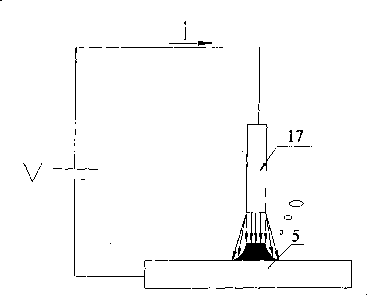 Numerical control selected area electrochemical deposition rapid forming method and apparatus