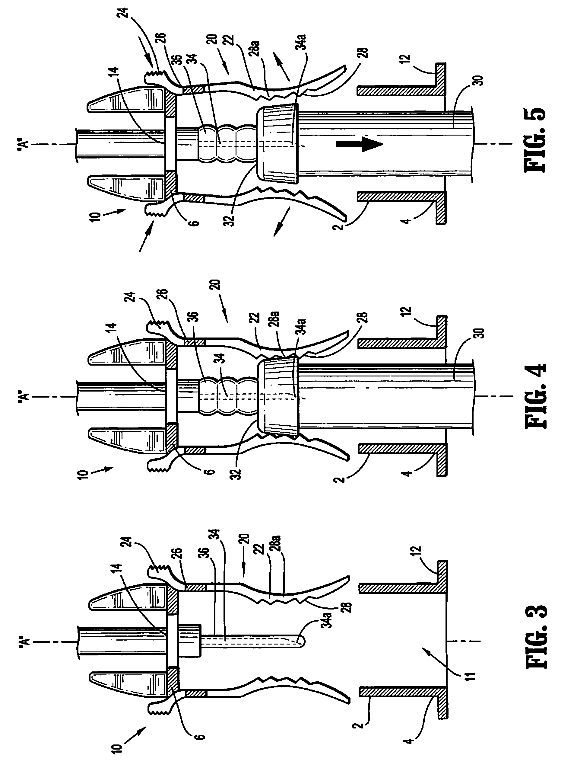 Blood Collection Device with Tube Retaining Structure