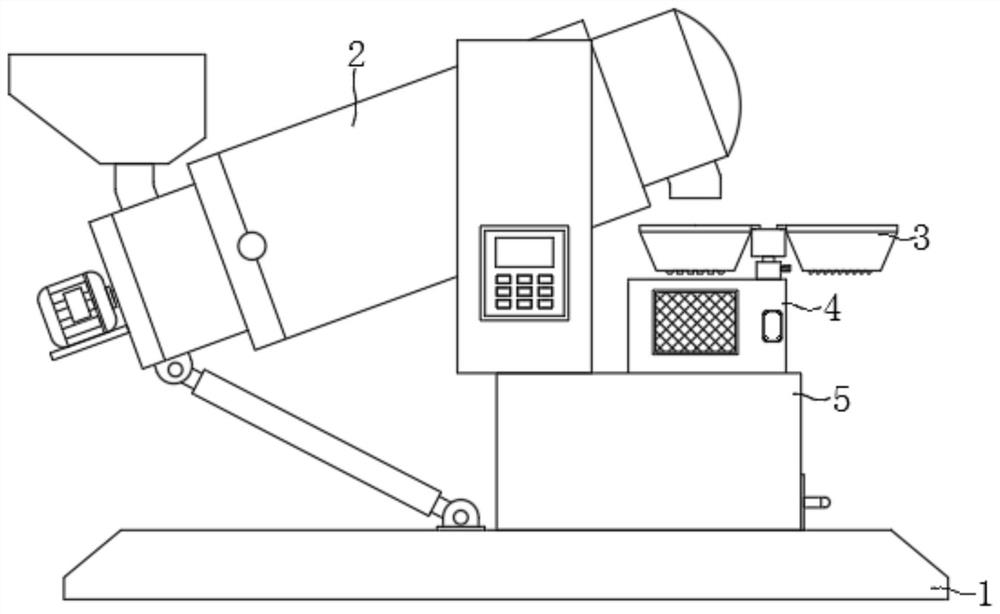 ASA film thermal compounding system for resin tile production