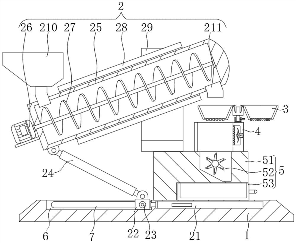 ASA film thermal compounding system for resin tile production