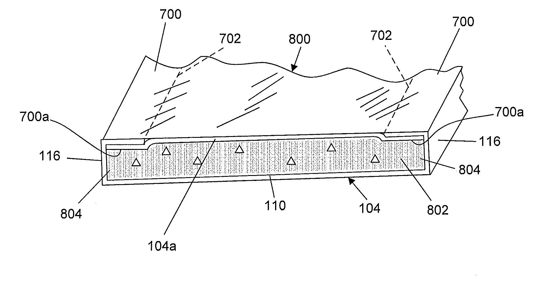 Foldable reinforcing web