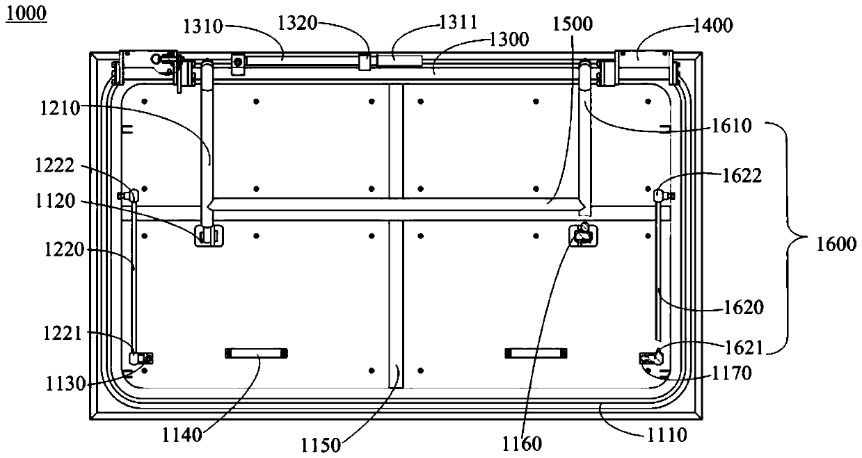 Skylight translation mechanism and vehicle body with same