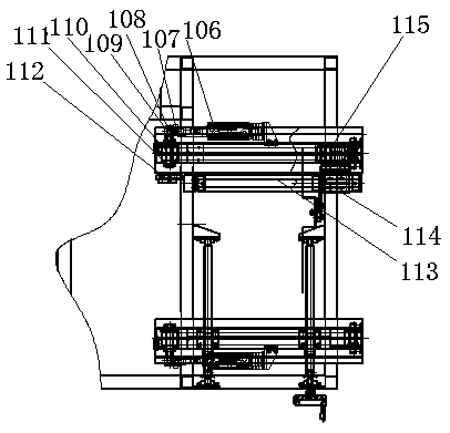 Vertical shelf placement machine