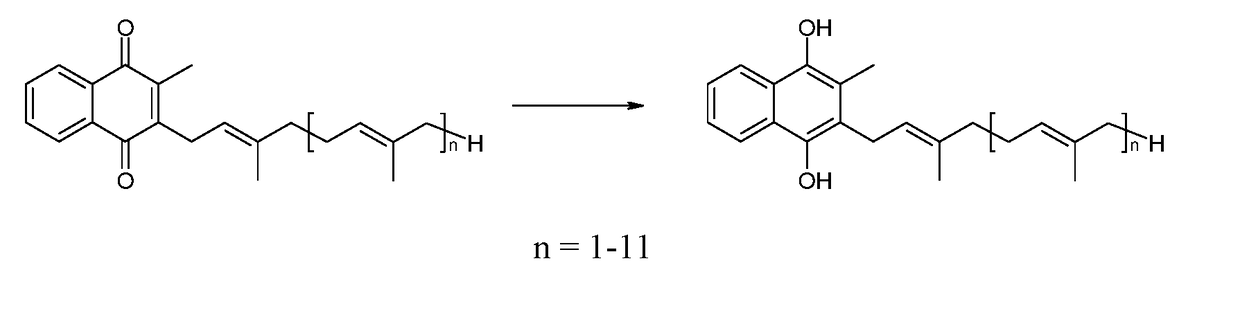 Solid forms of menaquinols