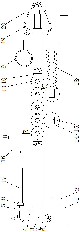 A decompression device for the spine