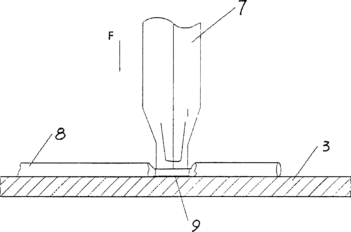 Method for improving fine enamelled wire spot welding strengh in spot welding