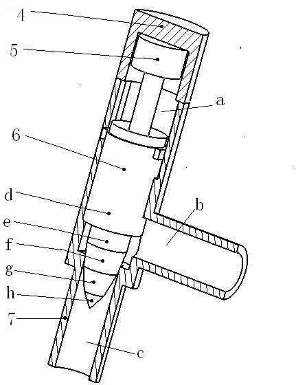 Flow control valve special for air spring with additional air chamber