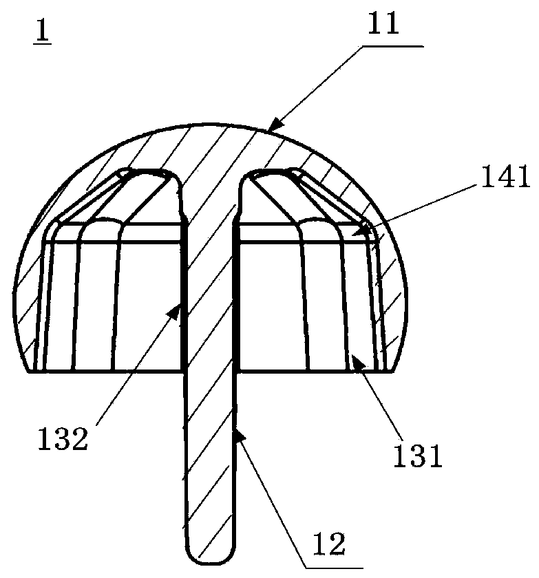 Surface hip endoprosthesis