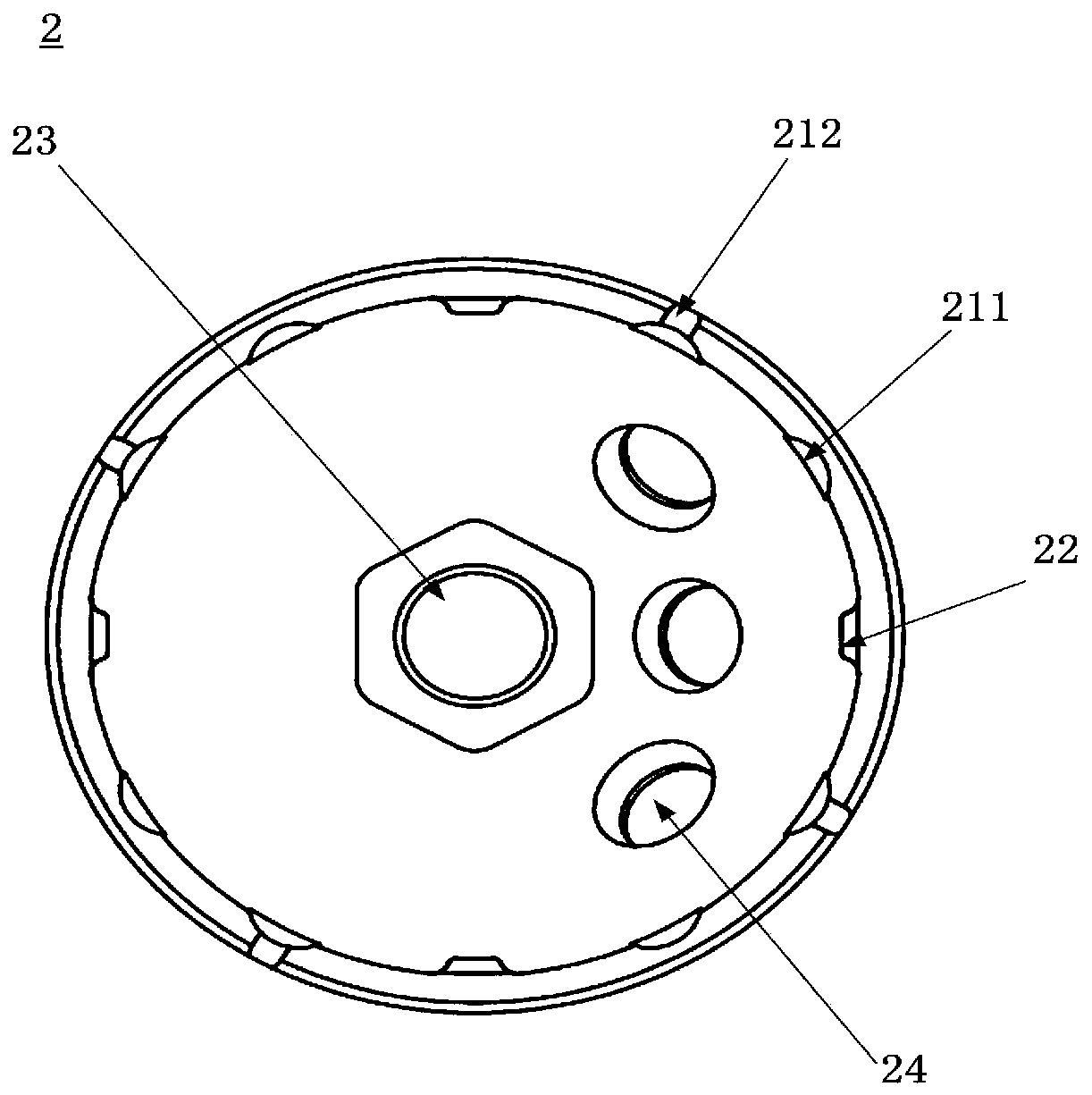 Surface hip endoprosthesis