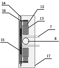 Adjustable magnetic field generating device