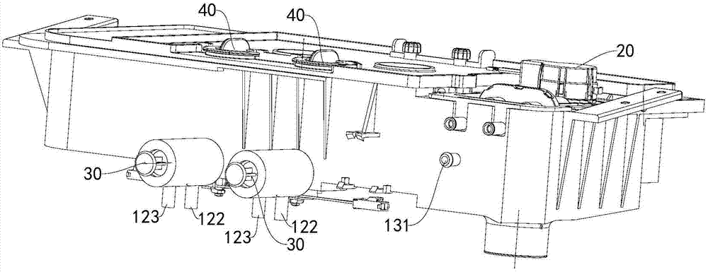 Washing equipment and releasing device used for washing equipment